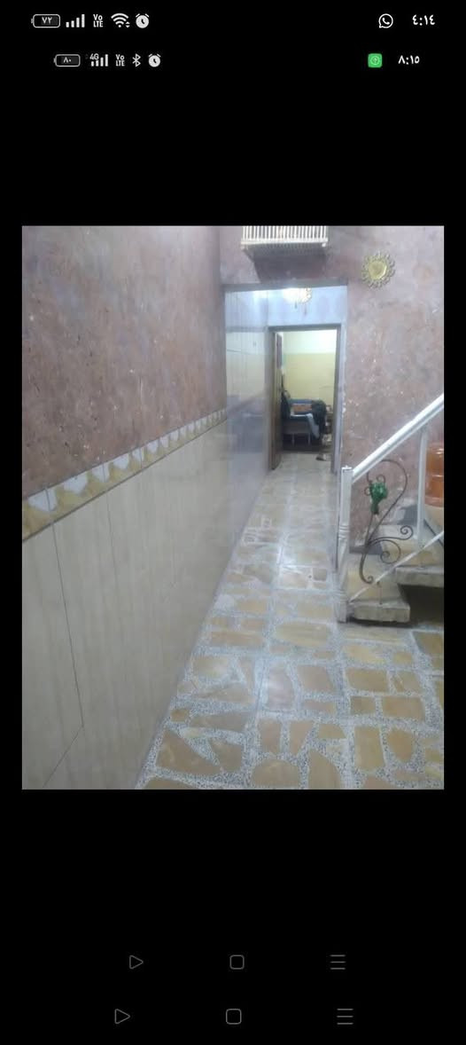 السلام عليكم 100 قاطين دبل فاليوم مقابل مدرسه صينيه وشارع عريض بل الحسينية الجريخي 3 غرف  النوم مي عله دار ساعه مطبخين وسطحين ارتفاع متر عن شارع م 213 ز 93 سعر 95 استفسار ***********
