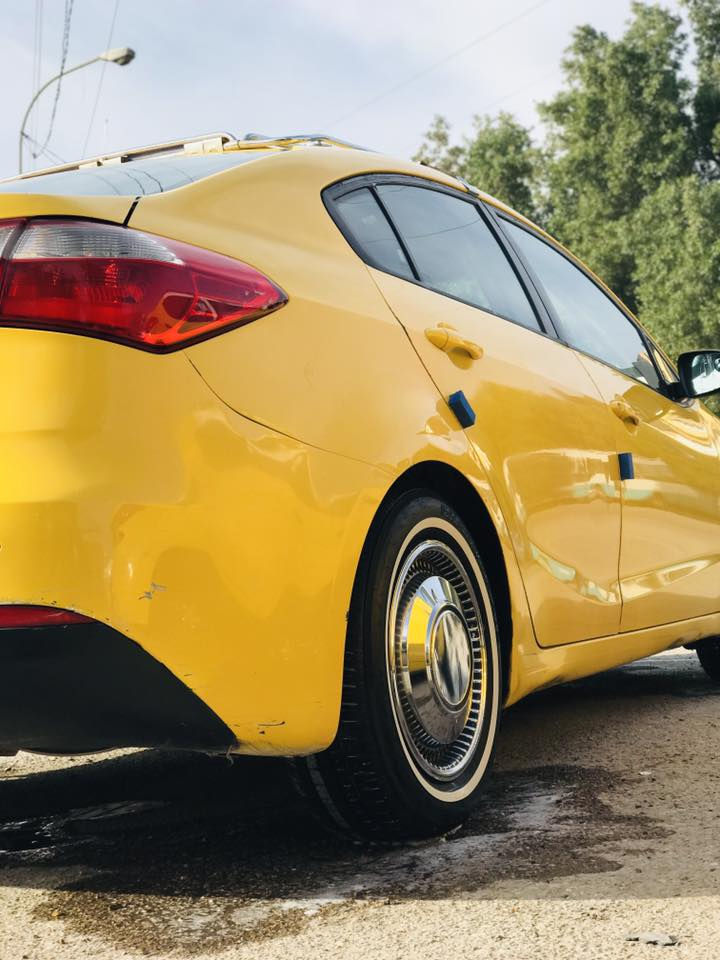 السلام عليكم للبيع كيا سيراتو موديل ٢٠١٤ رقم بغداد بسمي جاهزه من كلشي بيها تبديل قبق صندوق بدون عابر تخم تاير صارله شهر شاشه تبريد مكينه ممفتوحه سياره احلا من الصوره سعرها ب ١١٢ وبيها مجال بسيط مكاني السماوه الرميثه ***********
