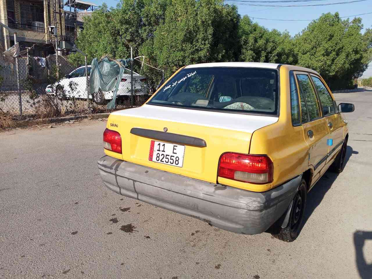 سلام عليكم سايبا 13 رقم انكليزي سياره حلوه وجاهزه 
بيه صوت بالمكينه وتبريد يرادله غاز بيه خياسات قليله واضحه بالصور السعر 23وبيه مجال ***********

