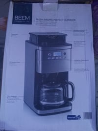 ماكينة قهوة BEEM • مطحنة مدمجة • بغداد حي الجهاد