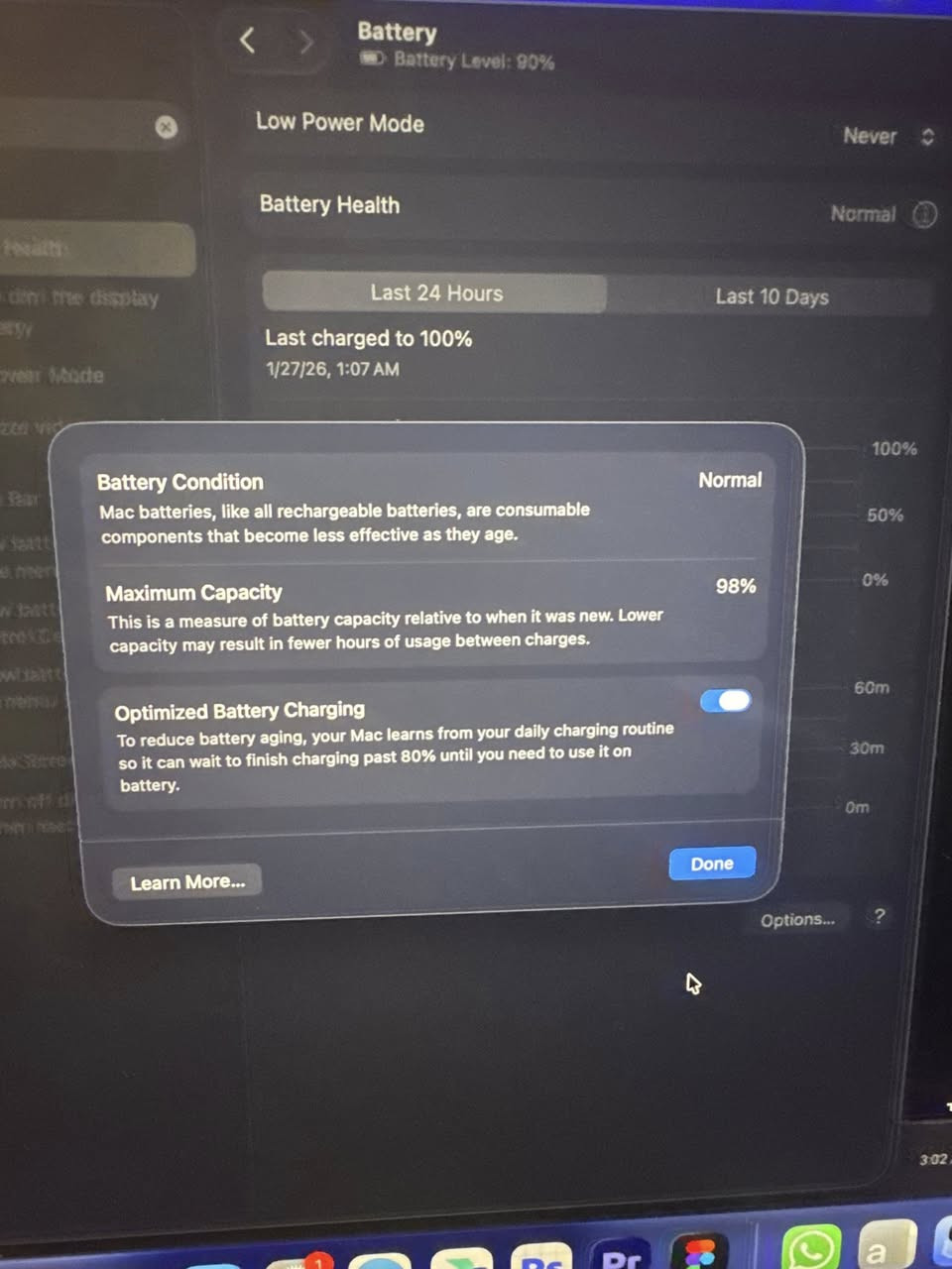 ماكبوك برو M3
رام 16
بطارية 98% 
شاحنة اصلية + باكيته وياه
1,750,000


**إذا كنت صاحب هذا الإعلان وتريد حذفه لأي سبب، رجاءا أرسل رسالة إلى الدعم الفني**