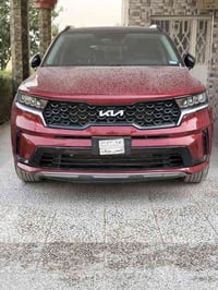 للبيع كيا سورنتو 2023 وارد امريكي حادث كلش بصيط بدون قطره صبغ السياره ...