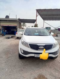 كيا سبورتج موديل 2013 خليجي مكفوله من تبديل وصبغ راقم اربيل بسمي السيا...