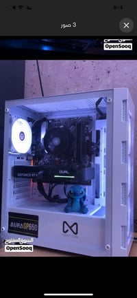 المعالج (CPU): AMD Ryzen 5 5600X BOX كارت الشاشة (GPU): Nvidia RTX 506...