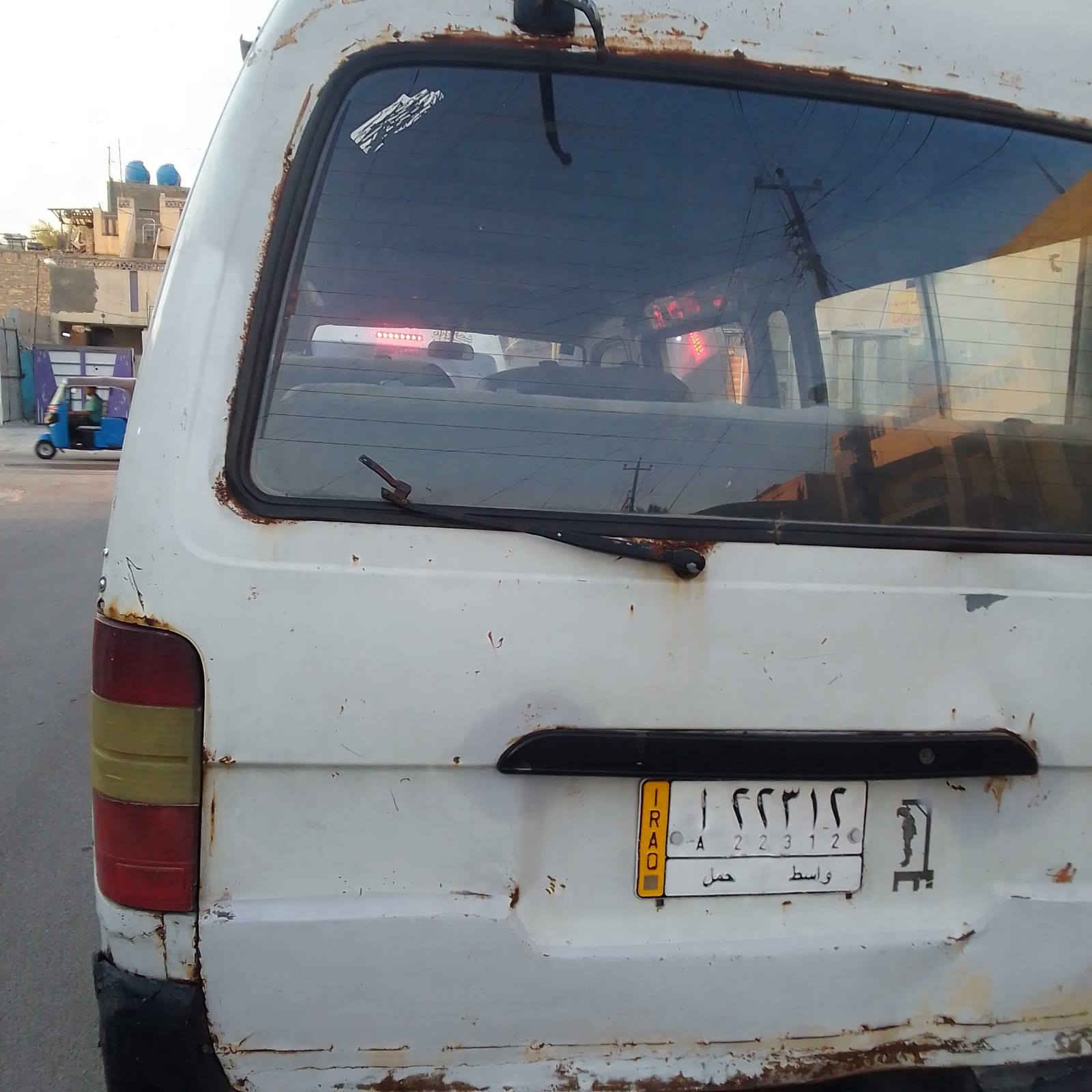 السلام عليكم
هايسه موديل 1992
كير محرك اكسن كفاله
كشنات نضيفات وجاهزه للشغل
تخم تاير تحويل ثاني يوم مشروع وطني سنويه2028
السعر 30ورقه وبيها مجال للطيبين 
بغداد الأمين الثانيه
الاتصال ***********
