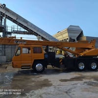 كرين 15طن اللبيع رقم إنكليزي السعر 36000.  $.   ثلاث شدات و ستين وبي م...