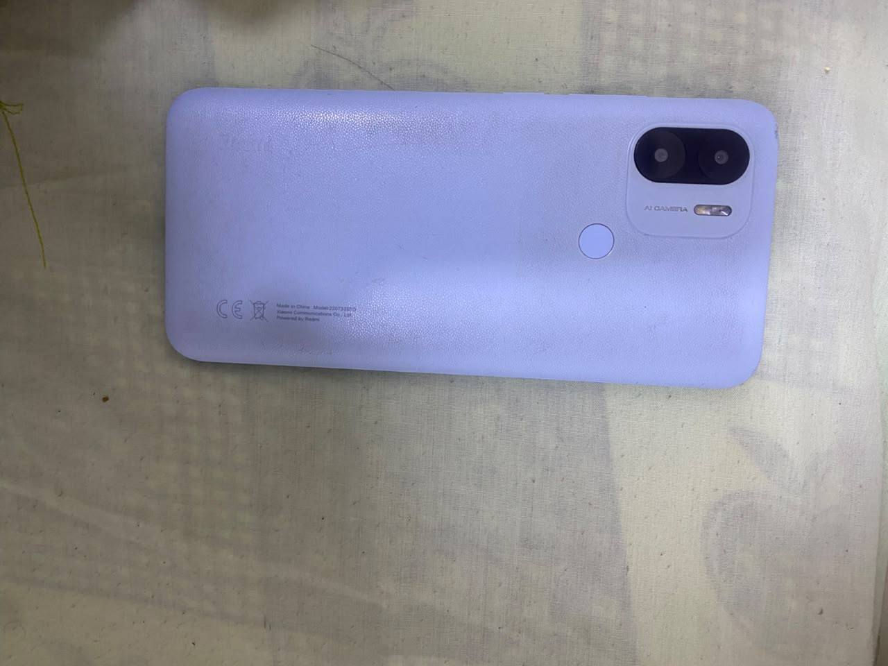 للبيعRedmi A1
ذاكره 32 رام 4 
السعر خاص 
وتساب ***********
