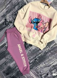 تراك بناتي • قطن شتوي مبطن • ٤-١٢ سنة