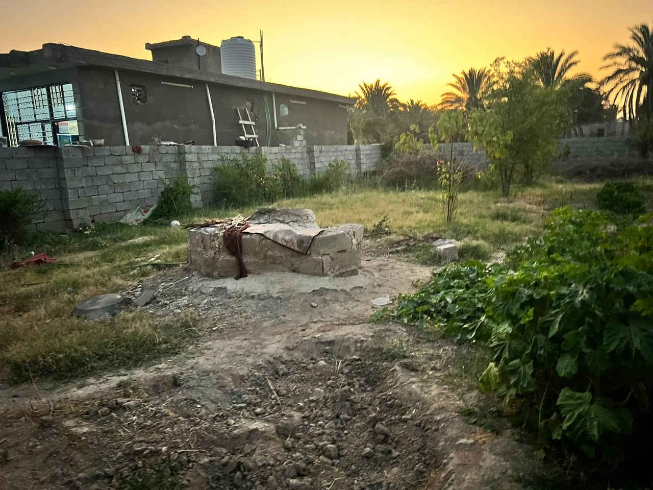 السلام عليكم ورحمة الله وبركاته 
نص دوم للبيع  زراعي المساحه الارض صافي 1160 مسيجه بلوك  باب 4امتار سلايت تسكام حديد ثكيل وشارع عرضه 8 م من ضمن مساحة الارض خاص بيها 
مدفونه وجاهزه 
المكان بداية حي رسمي قرب اسواق نصير 
عن الشارع العام 200 م مسجله بالبلدية 
مي اساله 
كهرباء 
مولد حي 
للاستفسار ***********
