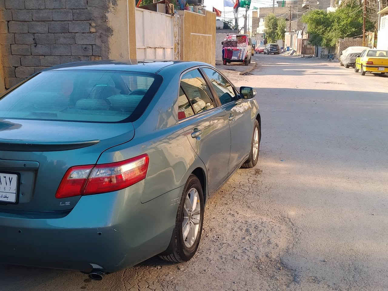 كامري وارد امريكي حادثه طخه بصيطة جوة قبق البانزين بس والباقي مكفول مصبوغه اثر الجراد رقم بغداد تحويل ثاني يوم2007 نص فول تحكم ستيرن صفحتين شاشة جبيرة تخم تاير صدر جديد السيارةجاهزة بيع فقط عارضه ب85 وبيه مجال حك الجية*********** مكانه بغداد العبيدي
