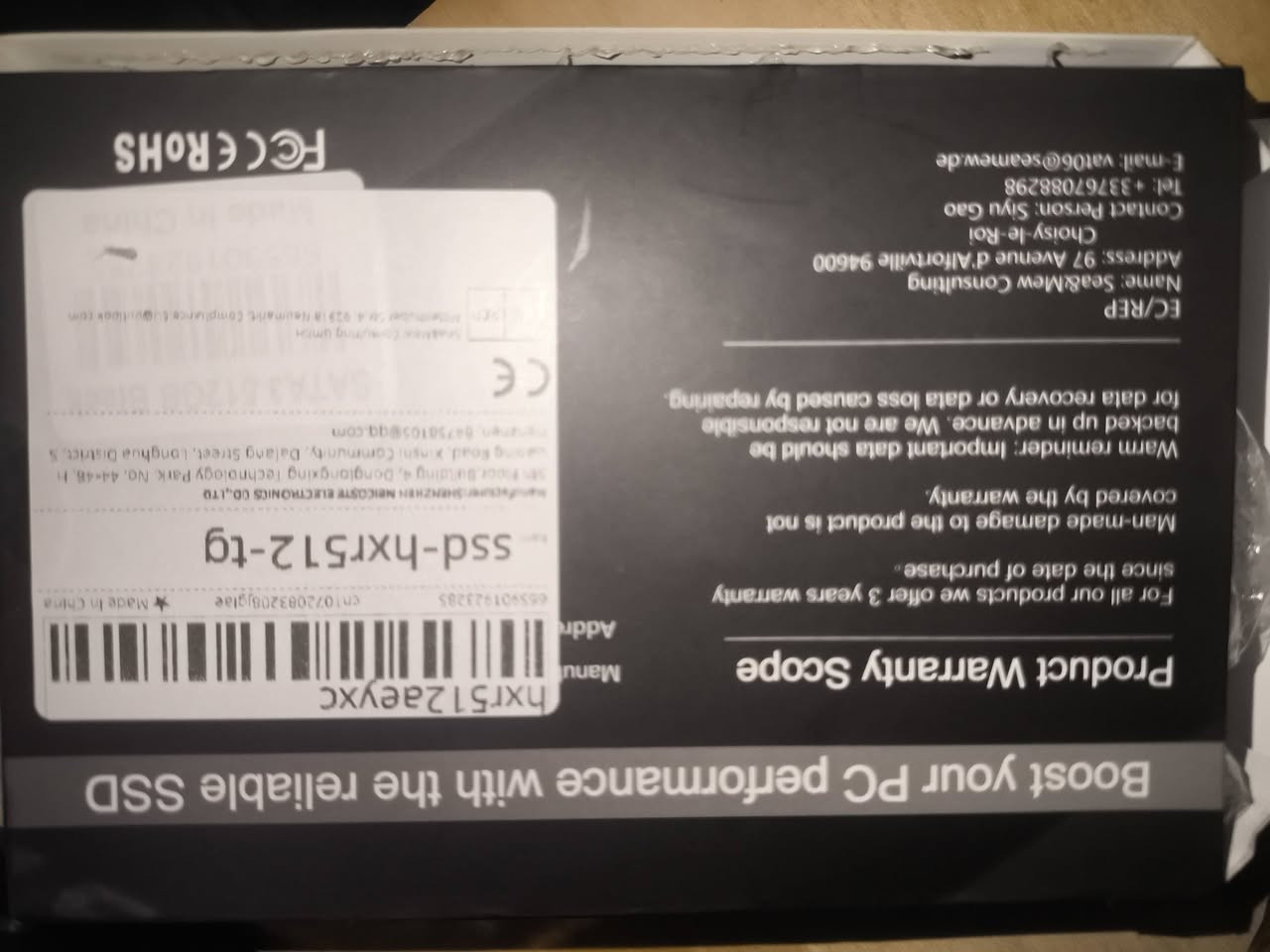 هارد ساتا 512
Ssd

مفتوح فحص

55 وية توصيل


**إذا كنت صاحب هذا الإعلان وتريد حذفه لأي سبب، رجاءا أرسل رسالة إلى الدعم الفني**