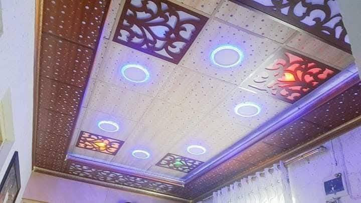 عمل جميع انواع ديكورات جبس مبورد وسقوف ثانويه وجميع انواع الاصباغ داخل كربلا ***********
