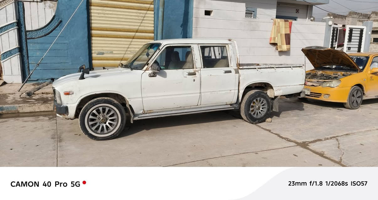 السلام عليكم بيكم مديل 81محرك كير شرط طخم تاير جديد باتري جديد كهربايات كلها شغاله هزه جديده شرط التحويل السعر ((25)) ***********
