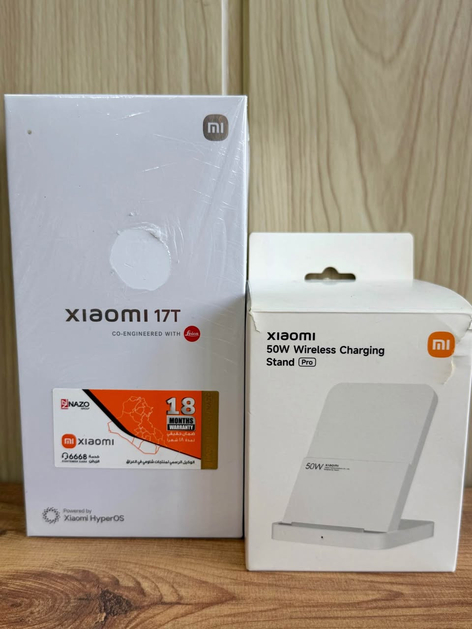 📣 بۆ فرۆشتن: Xiaomi 17T 📱

مۆبایلێکی خێرا و مۆدێرن بە بەهێزترین تایبەتمەندییەکانی 
ساڵی ٢٠٢٦ گونجاوە بۆ یاری، کار و وێنەگرتنی ناوازە بە کامێرای Leica.
ڕام ١٢ … ٥١٢ گێگا کامل ئەشیایە تەنها ئەکتیڤ کراوە یەک جار شەحن کراوە زەمانی ١٨ مانگ پاتریەکی بەهێز ٦٥٠٠ میلی ئەمپێر نرخی ٧٦٥ هەزار لە سلێمانیە تەنها یەک جار شەحن کراوە گەیاندن بەردەستە
*********** السليمانية, العراق
