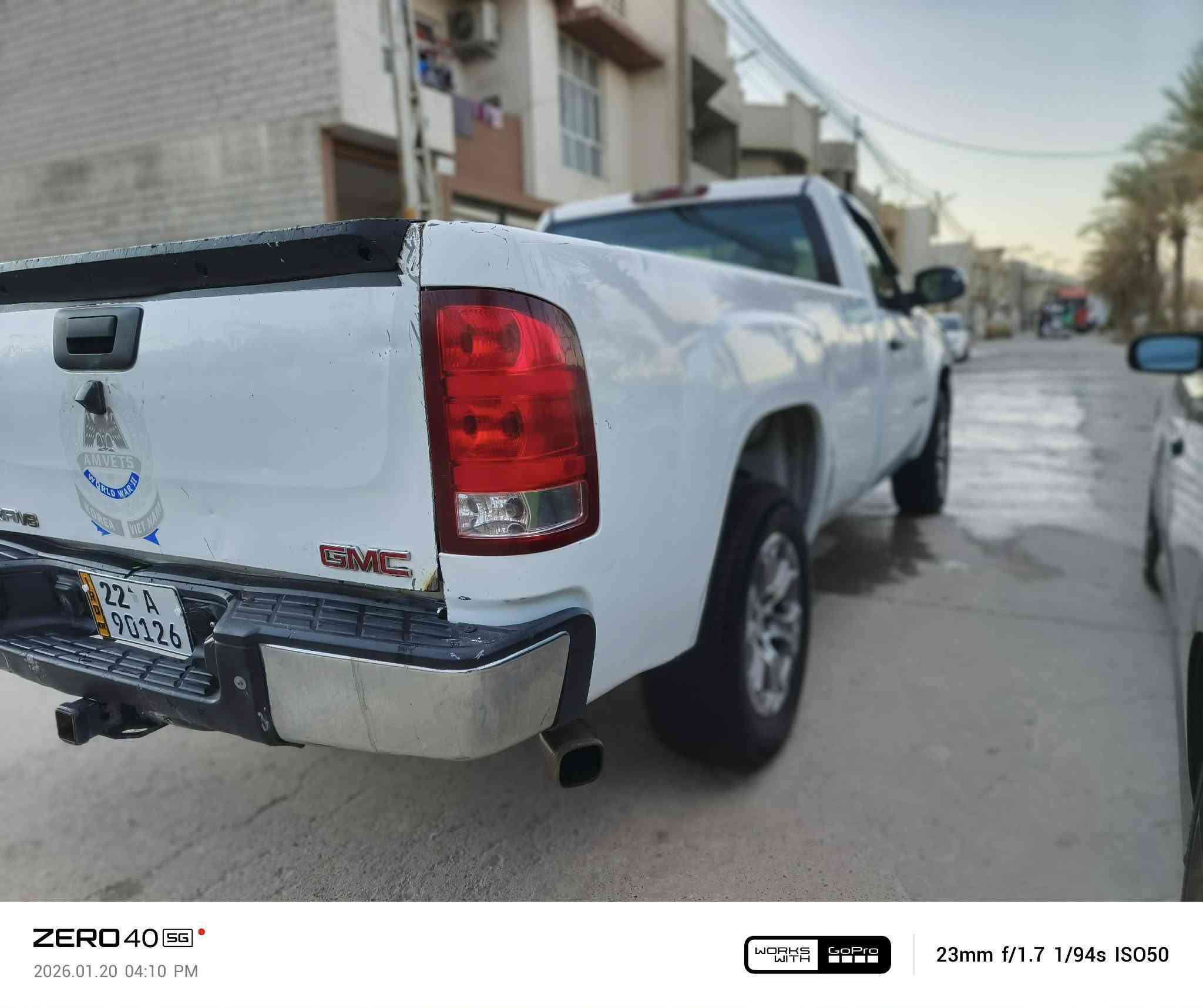 سلام عليكم للبيع جمسي سيرا 2008  
تك قمارة بدي طويل محرك  8.  سلندر 
رقم اربيل الجديد شرط التحويل 

سيارة جاهزة بدون نقص 

محرك كير اكسل مكفول 

ضرر فقط جاملغ مبدل بلادي 
مكان السيارة موصل سعر 118 وبيها مجال 
***********
