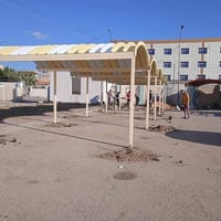 يعلن. ((معمل النور لمضلات الكيسبان والكرفان)) ((اتصل ونجيك الباب بيتك....