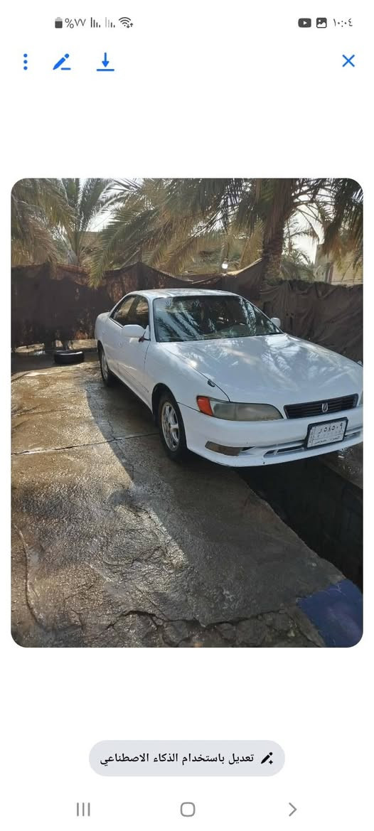 سلام عليكم سياره مارك نفخ سياره جاهزه مكينه بيه ضعف كير توني شده حداديه 80 بلميه سياره بسمي مكان سياره ناصريه سوك شيوخ *********** السعر 60  وبيها مجال
