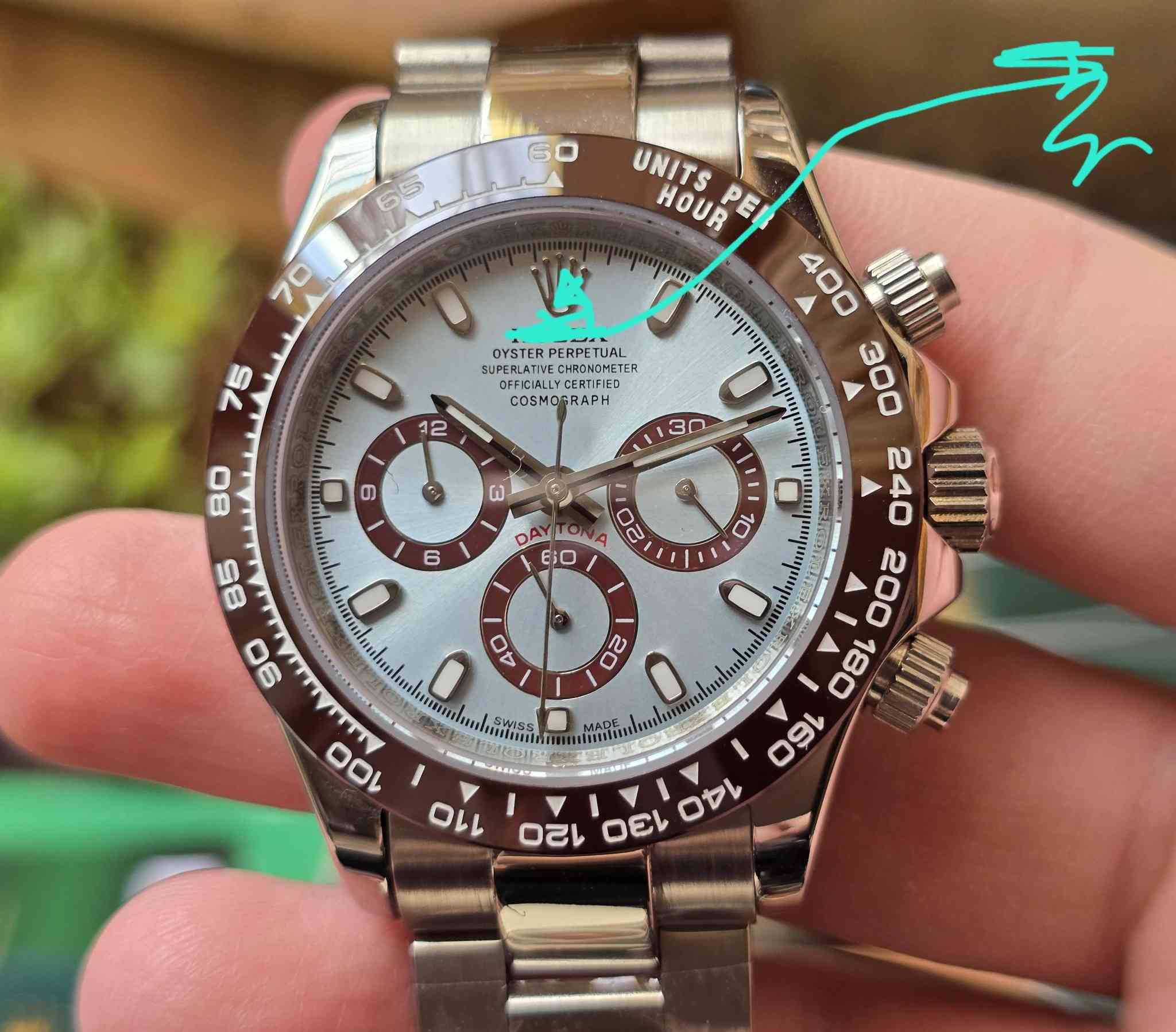 (((مزاد يبدأ من 40 ألف وينتهي بـ 12 ليلًا)))
ساعه ماركة  ... ديتونه
ساعة من أمازون، ماكينة أوتوماتيكية بجودة عالية جدًا.
كامل الاختام، القفل كله بحري. الساعة ضد الماء 
السناتر  كلها شغالة. ((تفاصيل داخل الفيديو))
مكاني كربلاء (متوفر توصيل5).


**إذا كنت صاحب هذا الإعلان وتريد حذفه لأي سبب، رجاءا أرسل رسالة إلى الدعم الفني**