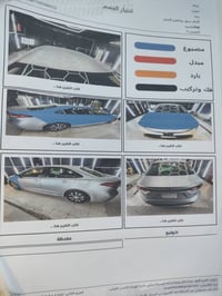 كورلا2021 هايبرد موصفات فول ما عده الفتحه  شاشه ديجتال ماشيه150الف الس...