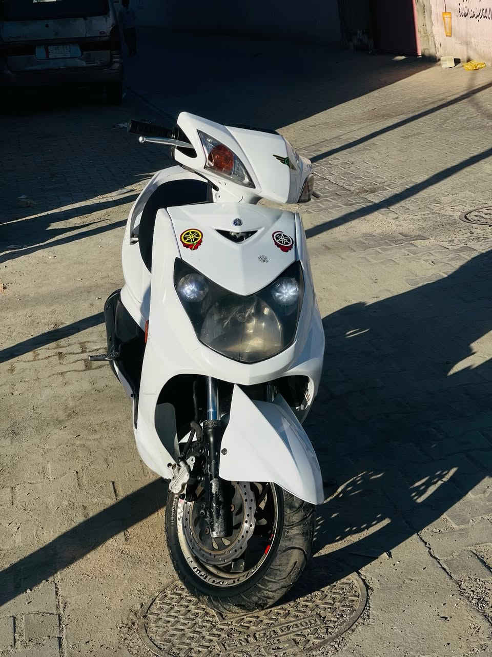 السلام عليكم دراجه سكنس فحل خير من الله طلاعات الدراجه خطين الدراجه اكلجات رياضي قويات كلش شلعه ومعدل حلوه ونضيفه طاك بيهة جبنه للبيع او المراوس حسب القناعه مكاني بغداد حي القاهره السعر ٦٠٠ رقمي ***********
