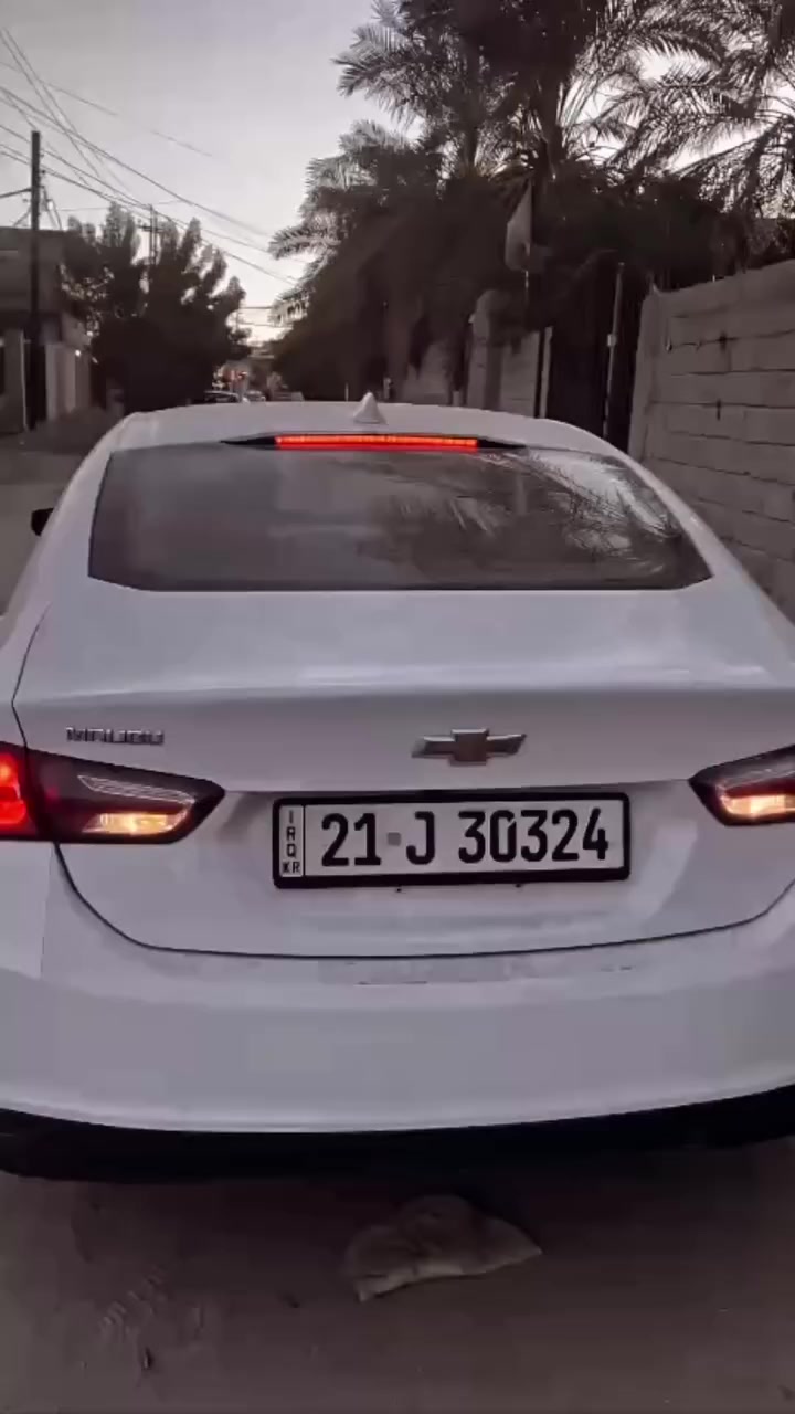 للبيع: شفروليه ماليبو 2021 LT
رقم سليمانية – السيارة باسمي

السيارة نظيفة جداً وحلوة، استخدام شخصي
ما ناقصها شي، جاهزة للفحص 👌

المواصفات:
 • موديل: 2021
 • الفئة: LT
 مكانها بابل ***********
