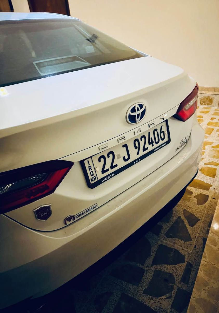 کامری ٢٠٢٤ هایبرید سفری شەریکەی جیهان فول مواسەفات gle زەمانی شەریکەی ماوە تازە سێرڤسی بۆ کراوە بێ بۆیاخ و ساردی ٥٩٠٠٠ کم رۆشتوە بۆخۆم بەسفری دەرم کردوە زۆر پاکە
نرخی ٢٦٥$ 
*********** أربيل, العراق
