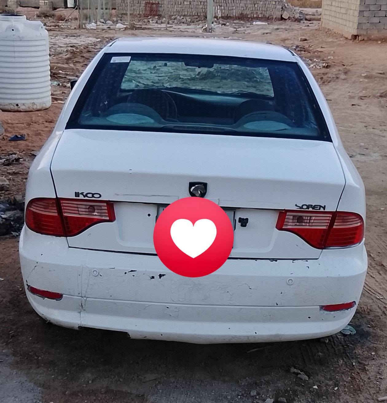 السلام عليكم...
سمند سورن 2011. رقم مميز الماني ..
مكينه وكير جدد قبل شهر شادهن + حداديه + فلنجات + دسكات + درايمات كله جديد..
جاهزه سستم صوت شاشه كار بلي كهربائيات تبريد نقص غاز بس ..
بيها ضربه بالجاملغ الايمن موضح بالصوره وما صلحته ..
مكاني كربلاء ***********  ( راعيها يريد مداور )  ب32$ وبيها مجال للشراي
