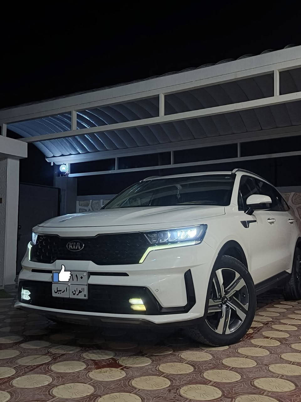 السلام عليكم
  
سورنتو موديل2021 وارد خليجي ماشي  64 ألف 
محرك 6 سلندر مكفولة كفاله عامة
 رقم أربيل سنوية نهاية 2026 
بأسم الشركة تريد مداور او وكالة 
السعر 268 وبيها مجال قليل 
بيع أو مراوس بسورنتو موديل 23 
الأستفسار 
***********
***********
