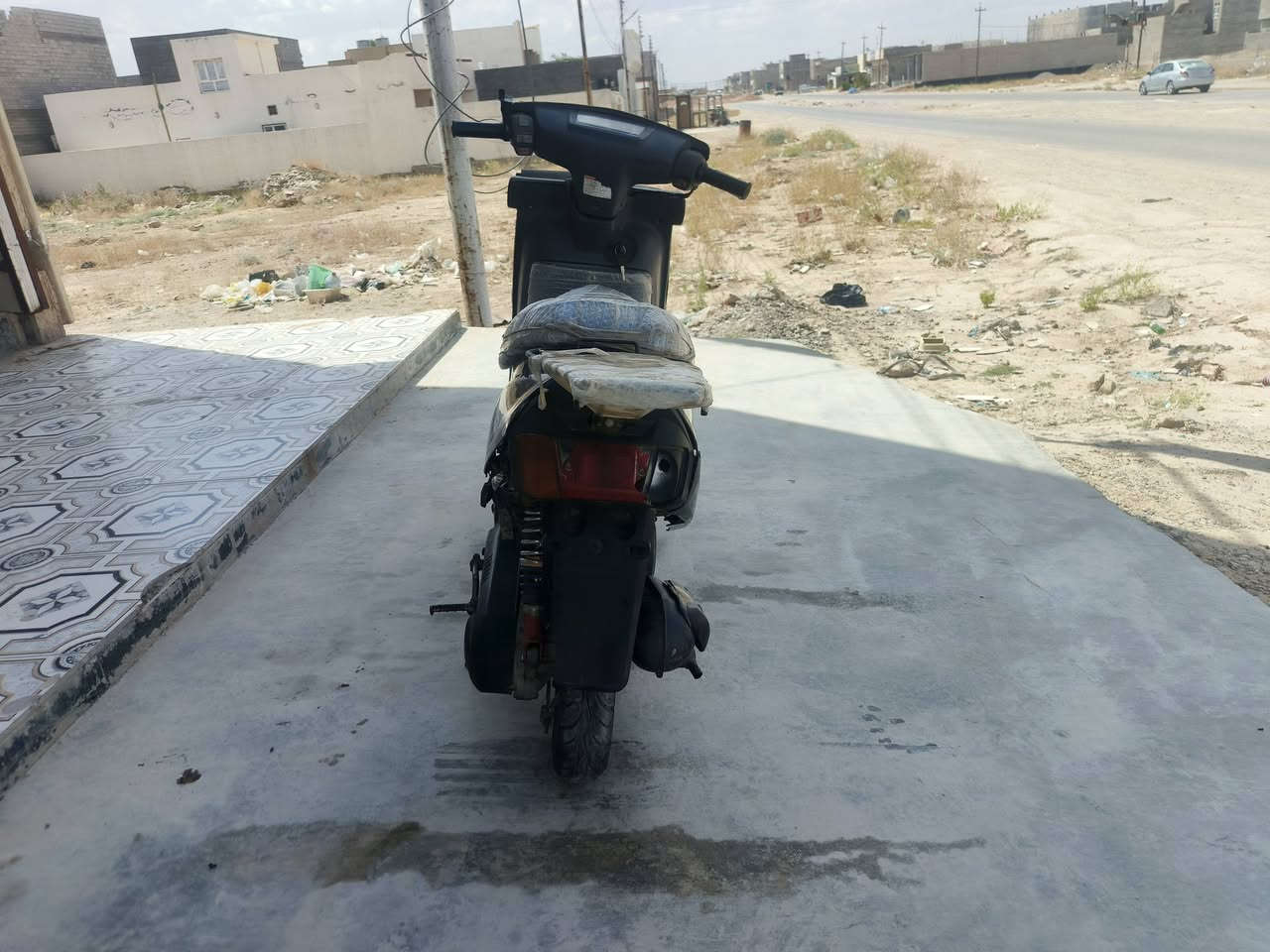 دراجه ساسوكي 60 نضيف وشغاب کامل اشایر لایت عالي ناصي هورن كفرات جديده ما ناقصها شي السعر 190 وبي مجال مكاني الديوم ***********
