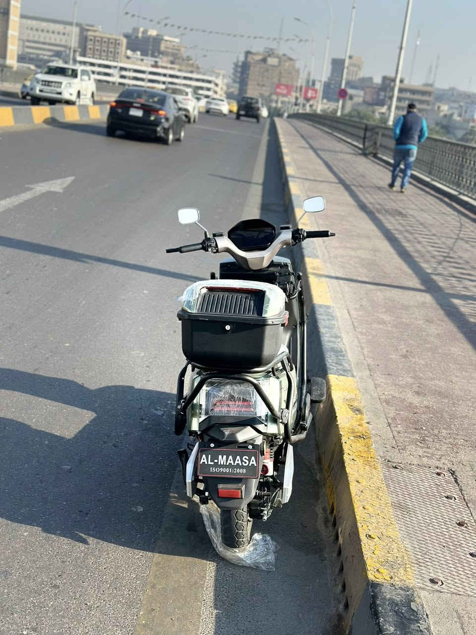 دراجه شحن الماسه ماشيه ٧٠٠كيلو فقط بعدها زيرو دراجه موديل2026 بيها مواصفات كامله بيها رجوع للخلفRوبيها مثبت سرعه بيها دبل اشاره بيه بلوتوث 4سرع تمشي 100حقيقي 6بطاريات كبار شحنه وحده تمشيك 75كيلو متر دراجه خير من الله شخط ما بيها مكفوله كفاله عامه كهربائيات كلشي بطاريات انطيك بيهن ضمان هذا رقمي للاستفسار***********
سعرها مليون وبيه مجال بسيط🤍 موقعي بغداد حي جهاد
