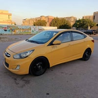 اكسنت 2014 (خليجي ) كير مكينه تبريد مكفولات محرك1600 تخم تاير جديد  ال...