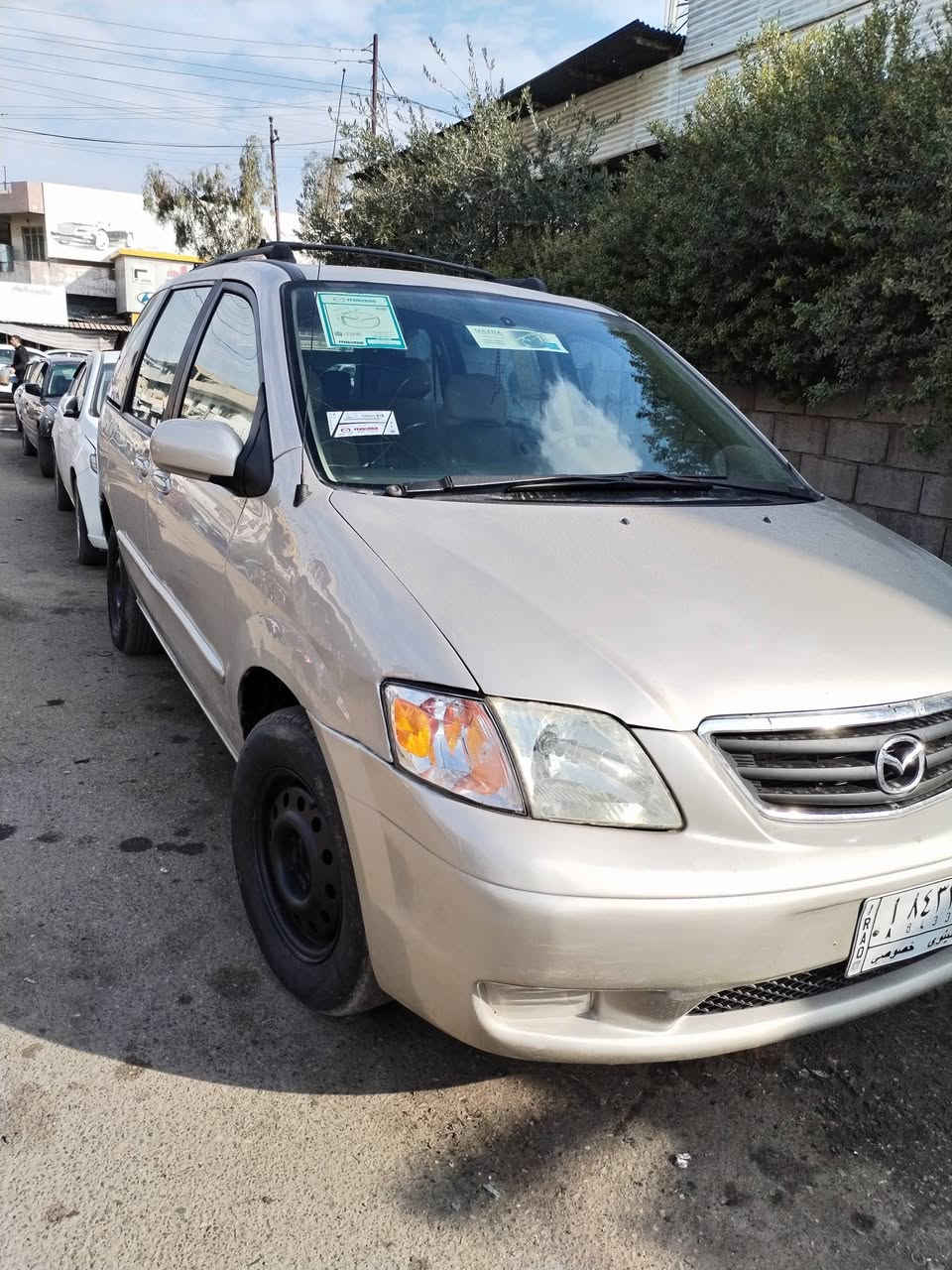 السلام عليكم مازدا ستيشن ام بي في 7 راكب تبريد 3 قطع مركزي 4 ابواب مديل 2000 صبغ بوند بدون دواخل مكينه وكير شرط 6 سلندر كابون بانزين بيها رقم ألماني سنوية جديده السياره جاهزه اي نقص مابيها تيرات جديده باتري جديد صدر امامي وخلفي كله جديد كشنات سياحي شرط التحويل من الشرعي السعر 60 وبيها مجال مكان السياره موصل أيسر موبايل *********** كورك *********** اسيا السياره فول موصفات عد سلايت
