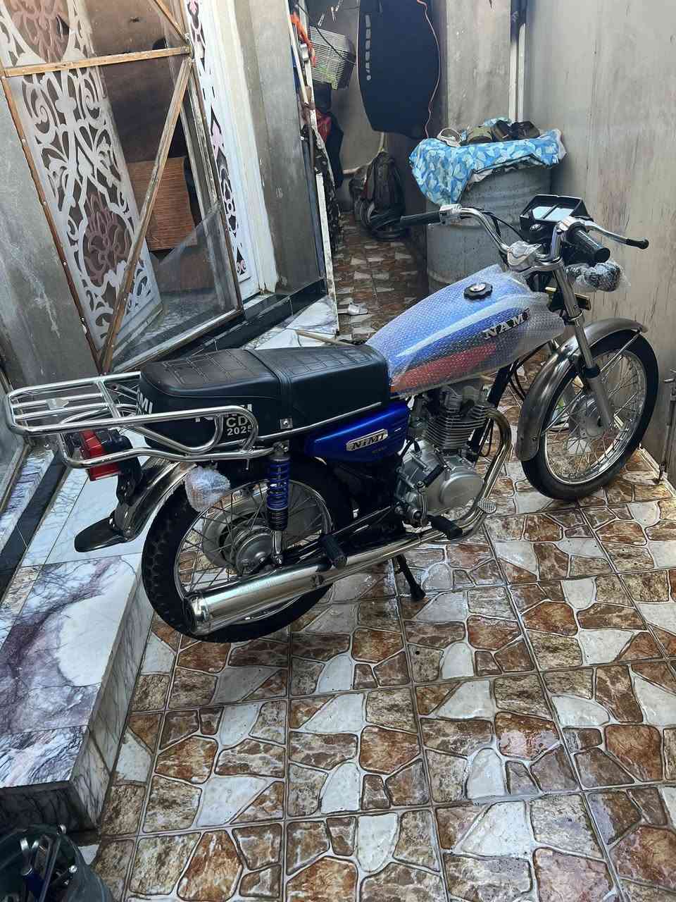 السلام عليكم للبيع نامه متياز موديل ٢٠٢٥ دراجه جديده كامله مكمله السعر ٥٧٥ مكان حله شراي يتصل ***********
