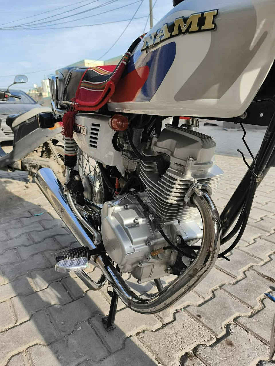 السلام عليكم دراجه اربعه كير سكنر مكفوله كفاله عامه موديل 25 السعر 675وبيها مجال حك الجيه‭‭0774 360 2857‬
