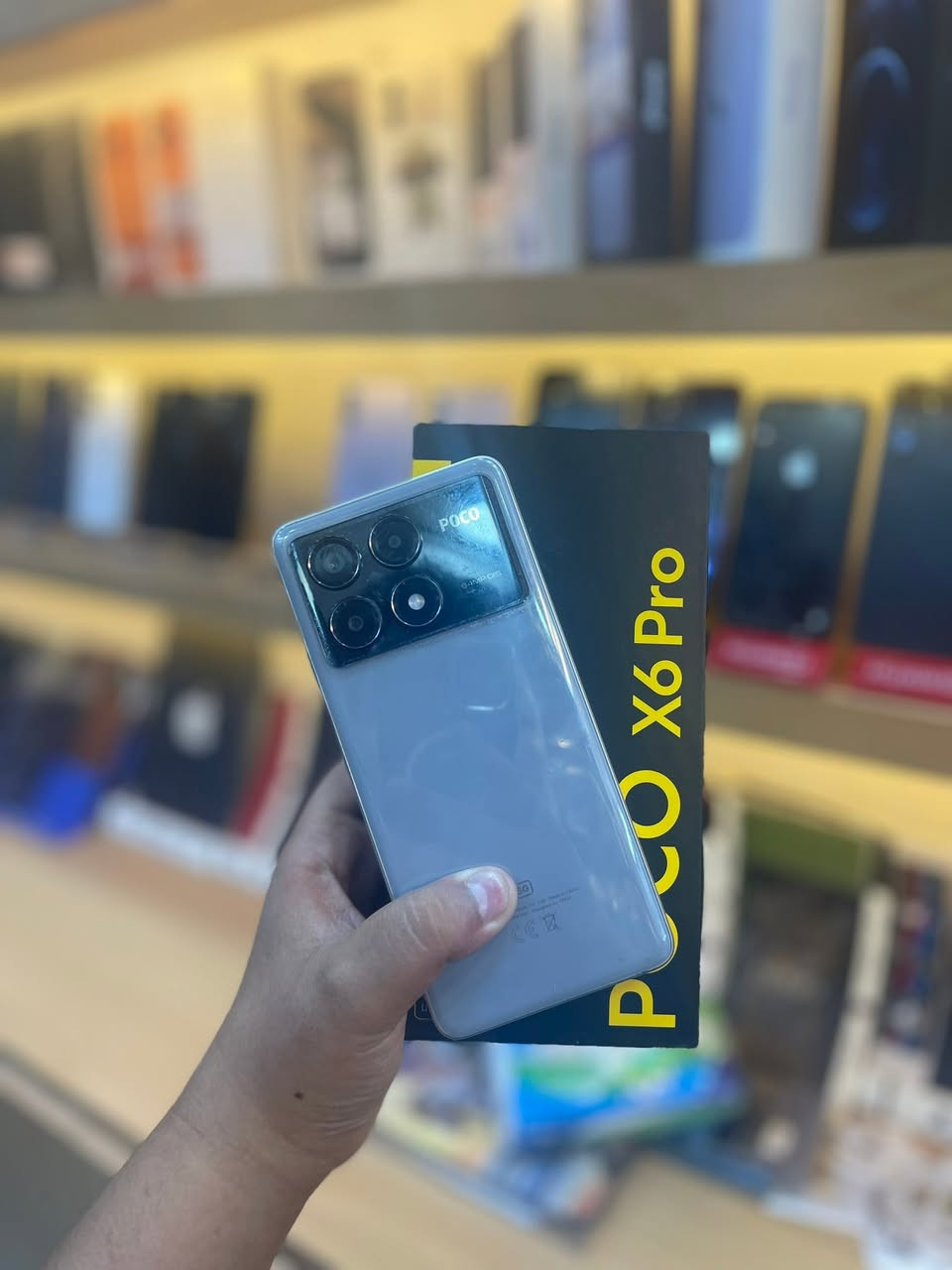 بوكو X6 Pro 🔥🔥
الذاكرة 512 🔥🔥 
نضافة فول 🔥🔥
السعر 🔥🔥🔥 
العنوان / الديوانية شارع المصورين مكتب علي 2 🔥
الرقم / 📞***********
