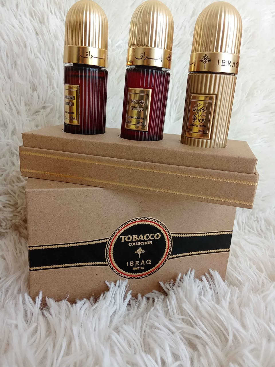 عطور فخمة من مجموعة التبغ 🔥
ثبات عالي وفوحان واضح يدوم لساعات طويلة.
المتوفر:
• Jamaican Tobacco
• Mexican Tobacco
• Tobacco Collection
حجم العطر: 20 مل
مناسب للرجال والنساء ✨
السعر مناسب جداً 💰
توصيل لكل المحافظات 🚚
للحجز راسلنا خاص الآن 📩 كركوك, العراق


**إذا كنت صاحب هذا الإعلان وتريد حذفه لأي سبب، رجاءا أرسل رسالة إلى الدعم الفني**