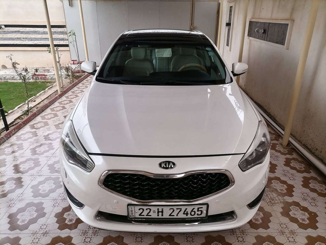 السلام عليكم
كيا كادنزا ٢٠١٥ للبيع فقط
السياره وارد خليجي فول مواصفات
كفاله عامه
السعر160 $
بيه مجال بسيط
مكان السياره الانبار
رقم أربيل
بانوراما
مري شفط +قلاب عند الرجوع للخلف
كشنات خزن +تدفئه وتبريد بالكشنات
برده خلفيه كهربائي
شفتات سرعه
سايد بريك كهربائي
محرك دوش 3600
السيارة عليه تخم تاير جديد
سنويه جديدة تنفذ 2031
وبعد هواي مواصفات
السياره جدا نظيفه
رقم الجوال ***********
