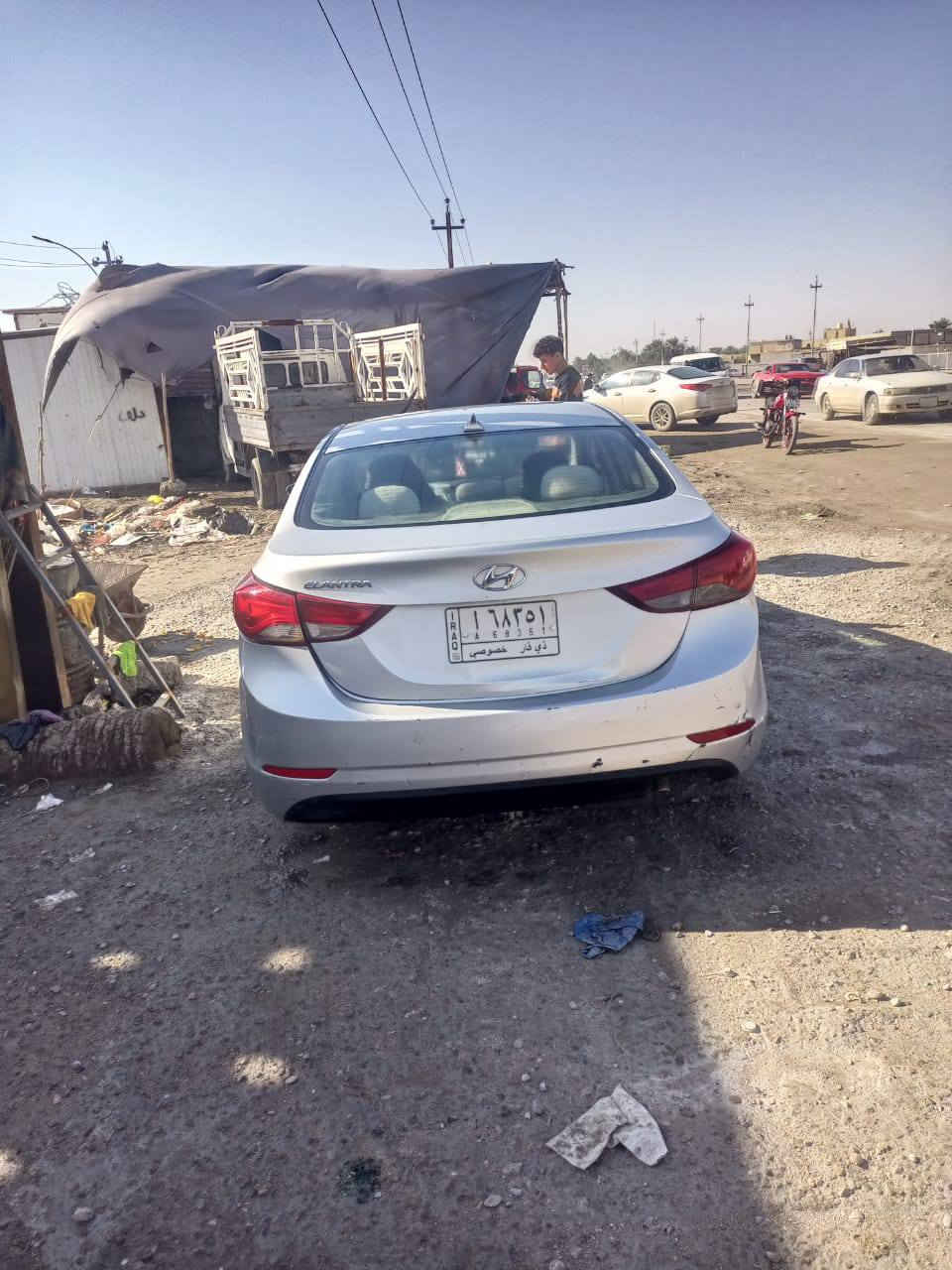 النترا امريكي موديل 16 حادث  تبديل بنيد  وجاملغ الامامي  وبيه جراد  باب والبنيد   محرك كير تبريد  وحدايديه شرط سنوية ما  منتهيه   باسمنه  ذي قار    السعر 95 بيه مجال قليل    مكلف بلنشر      اتصال على هذا الرقم ***********   مكان السياره ناصريه ناحية الفظليه
