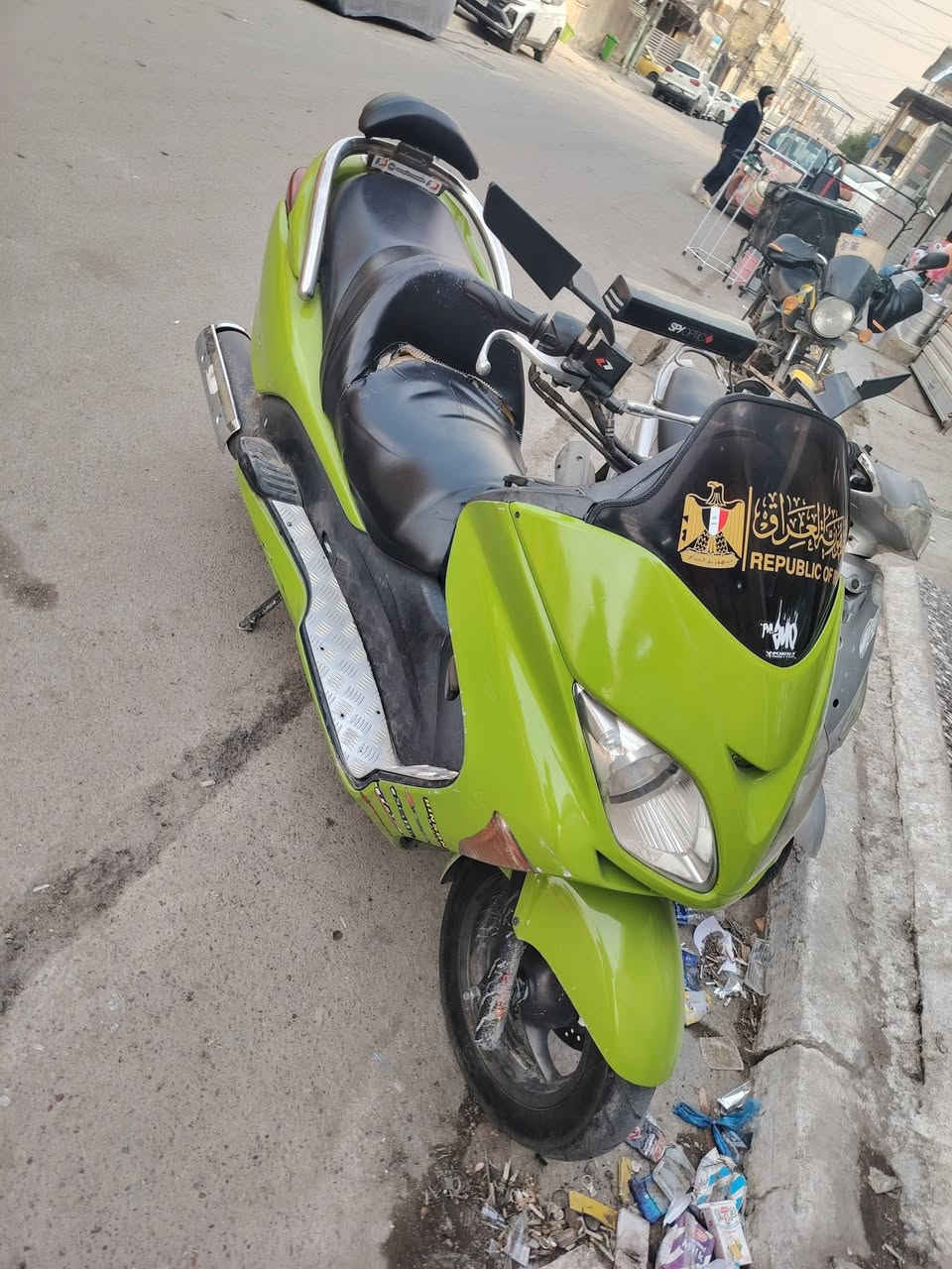 سلام عليكم دراجه البيع فورصه نضيفه دراجه جاهزه سعر 700 وبيه مجال ***********
