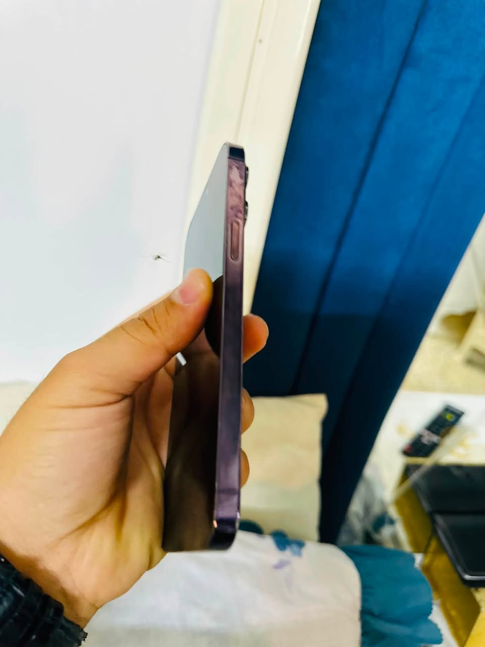 ايفون 14 برو ماكس
ذاكره 256
بطاريه 90
تك سيم
فقط مبدل بطاريه مكتوب اصليه ومبدل ضهر
لون بنفسجي السِعر 725 الف
***********
***********
