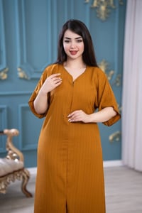 دشداشة نسائية • كريشة • فري سايز لحد ٨٥ كيلو