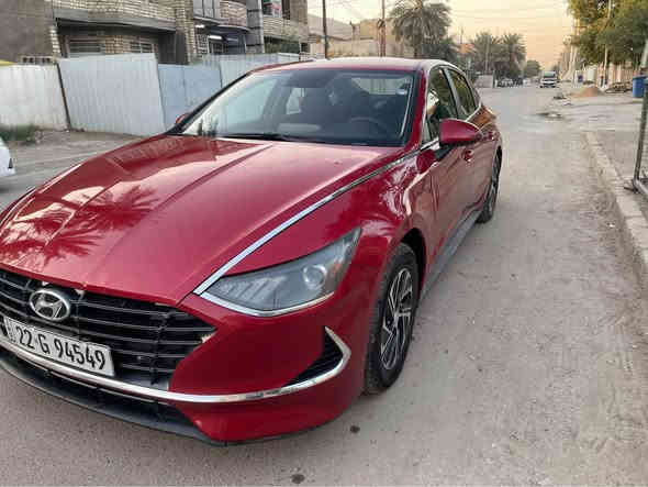 سوناتا موديل ٢٠٢٣ خليجي هايبرد 
السياره فول مواصفات عدا الفتحة 
بصمة تشغيل 
تبريد قطعتين 
شاشة بلاديه 
كامرة 
اشاير بالمري 
السايد بريك دكمه 
التبريد ثلج 
اوتو هولد 
انظمة قياده متعدده 
الكير ازرار 
شاشة اعطال باللغه العربيه 
السياره جديده جدا 
رقم اربيل دولي الجديد تحويل او وكاله حاظر 
السياره مال تكسي دبي يعني تجي مصبوغه كلها تغير لون فقط مابيها اي حادث او معجون 
السعر  ١٣٥ 
مكاني بغداد الدوره 
*********** بغداد
