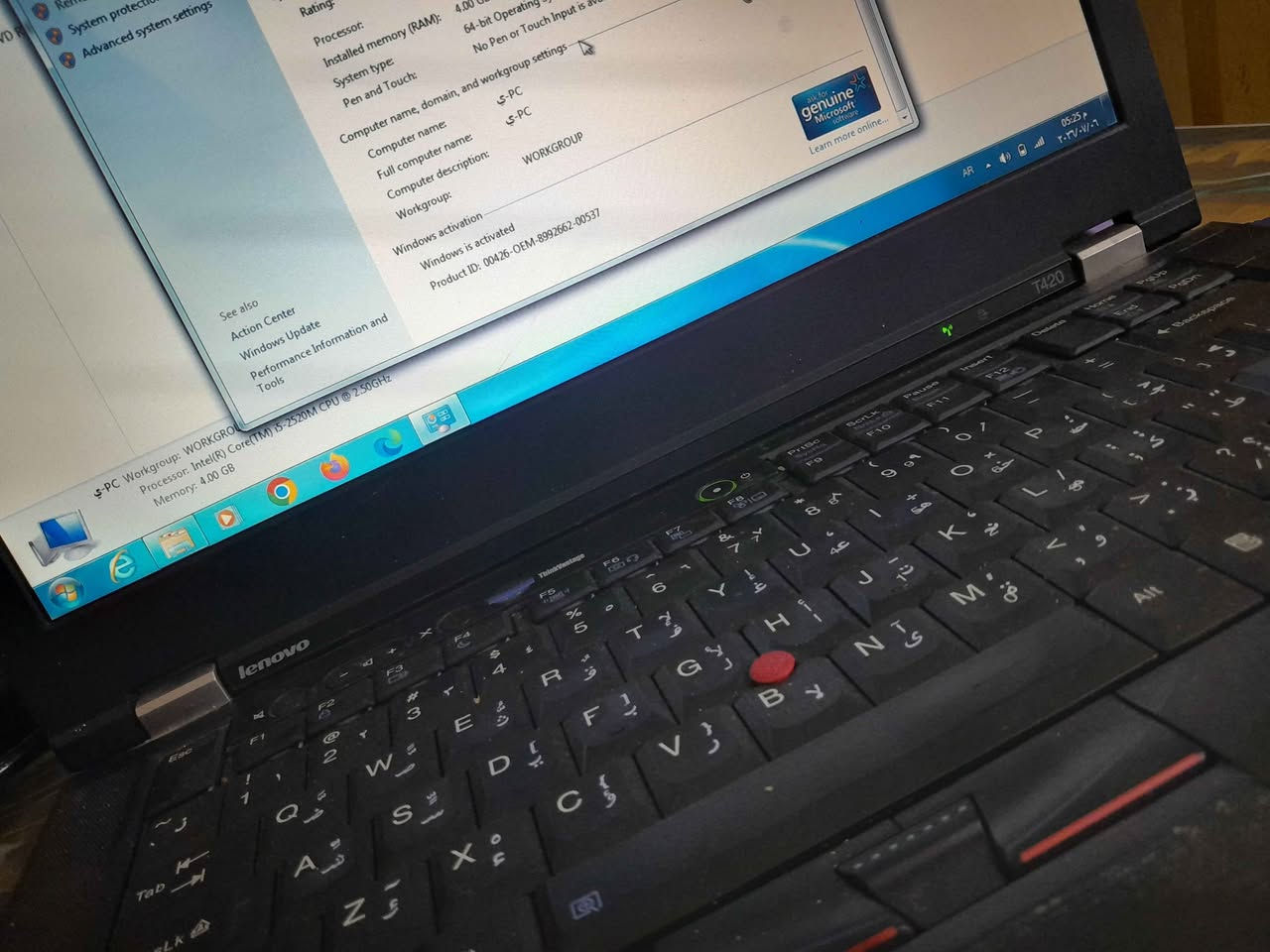 لابتوب لينوفو مفيد للدراسة والتصفح

معالج i5 2520m 2.5ghz
رام 4gb ddr3
تخزين 256gb ssd
حجم الشاشة 14.1 دقة 720

وياه شاحنة اصلية وماوس 

السعر 100 الف دينار

مكاني بغداد المعامل توصيل غير متوفر

واتساب *********** بغداد, العراق
