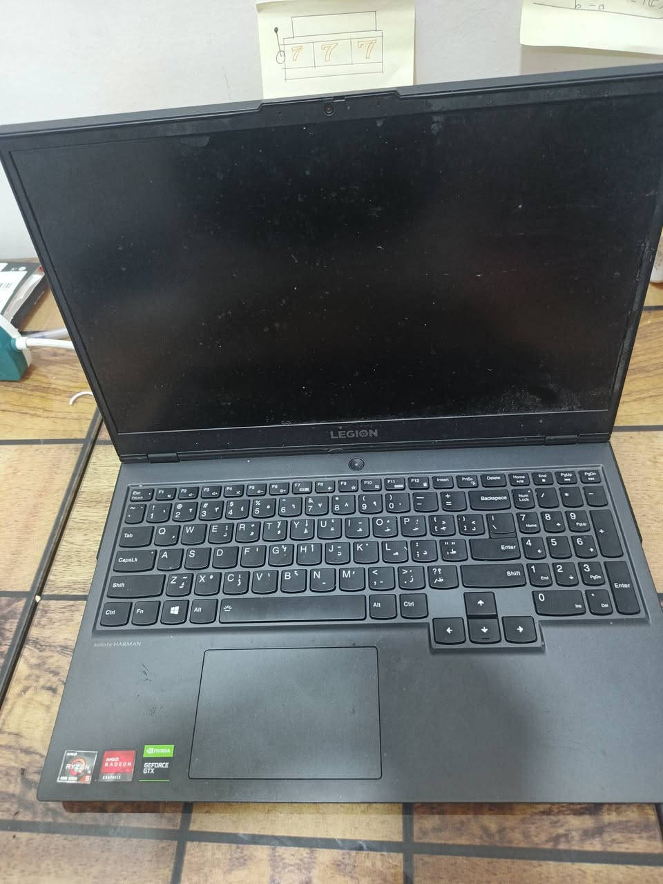 لابتوب lenovo / legion ( gaming) 
المواصفات 
CPU/r5 4600h + APU
GPU/gtx 1650super 
Ram/ 16gb ddr4 
Storage / 1t HDD + 265 gb ssd nvme
الشاشة/ 1080p 120hz 16.5 inch 
الابتوب استعماله فقط ألعاب و برمجة 
سبب البيع / للتطوير 
السعر/     850 ألف قابل للتفاوض


**إذا كنت صاحب هذا الإعلان وتريد حذفه لأي سبب، رجاءا أرسل رسالة إلى الدعم الفني**
