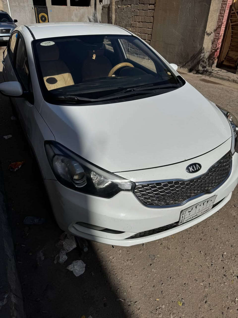 سيراتو ٢٠١٤ نظيفة كفالة ١٢٥$ .
المكان البصرة - المعقل 
للتواصل : ***********(واتساب فقط) البصرة, العراق
