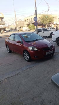 تيوتا يارس للبيع موديل 2007 خليجيه سياره صبغ عام اثر جراد بدون ضربه  س...