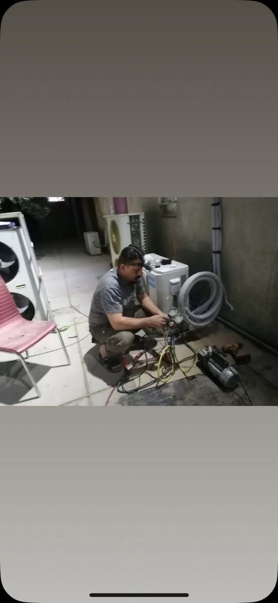 ❤️سلام عليكم صيانة ￼💎وتركيب وتجهيز🛠️ كافة اجهزة ❤️‍🔥⚡️التبريد شحن غاز وايجاد التسريب في المنظومة - قبل الشحن غسل موقعي لكل اجهزة 🔥التبريد 🥶❄️جداري ✨كنتوي ✅كاسيت ايضن تنصیب منضومات تبريد وتجميد وصيانه عامه .. اعمالنا مستمره بغداد⚜️ وضواحيها على مدار 24 ساعه💫

.

رقم الهاتف :📞

شغل درجة أولى"..👌🏻👑"..

متوفر واتساب فيس بوك (*********** أبو یونس)
