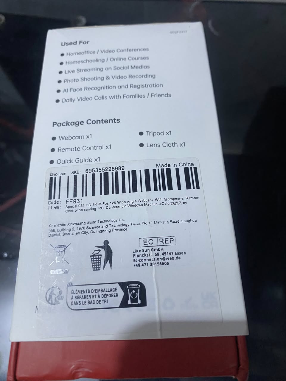 ويب كام للبيع 4kماركة سبيدل     35الف


**إذا كنت صاحب هذا الإعلان وتريد حذفه لأي سبب، رجاءا أرسل رسالة إلى الدعم الفني**