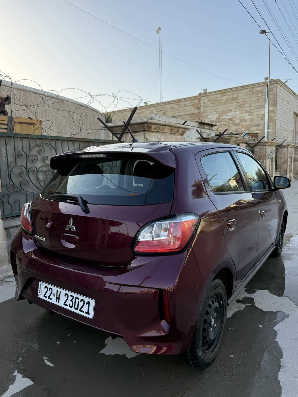 السلام عليكم 
مسيبوشي ميراج2024
ماشيه 16
دخول جديد ترقيم جديد قبل يومين
حادثها بسيط صبغ باب خلفي وباب صدر نفس الون
جاهزه بدون نقص ايرباك برده وراجع سستم
السياره على وضع الشركه
باسمي تحويل ثاني يوم رقم اربيل
سعرها 110 وبيها مجال بسيط
مكاني بغداد عامريه
***********
