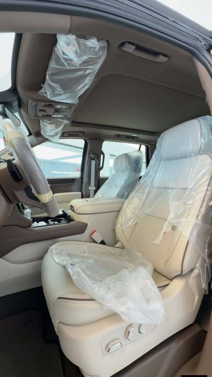 السلام عليكم

للبيع يوكن دينالي Vip

‏GMC YUKON DENALI 2025 وكالة المنصور

السيارة  بحالة الوكالة رقم بغداد ماشية 4500 الف كيلو 

 المــــــواصـــــفــــات :

- محرك V8 6200cc 

- شاشات خلفية مع hdmi

- تبريد ٣ قطع

- وايرلس كاربلاي

- مراية كامرة

- كامرات 360 درجة

- حساسات امامية خلفية

- تشغيل واطفاء اوتو

- رادار

- نضام المحافضة على المسار

- بلك كهرباء

- فور ويل وتو ويل تتحكم بي

- جكات

- هاندبريك كهربائي

- شاشة عرض معلومات على الجامة

- ستيرن كهرباء

- نقطة عمياء

- نضام مراقبة الدسكات

- نضام مراقبة فلتر الهواء

- بانوراما

- مستشعر كشنات خلفية

- كشنات vip منفصلة

- تصعيد وتنزيل كراسي الصف الثالث كهرباء

- كشنات تدفئة+تبريد

- كشنات خلفية تدفئة

- ستيرن تدفئة

- تشغيل عن بعد

- خزن وضعية الكراسي للسائق

- منافذ تايب سي امامي وخلفي وصف الثالث

- كشنات الوسط تنطوي كهربائي ويدوي

مكان السيارة بغداد

***********
